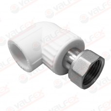Уголок c нак. гайкой 20х1/2" Valfex