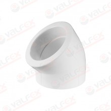 Уголок 25 45 град. PP-R Valfex