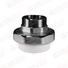 Муфта PP-R комб. разьем.с НР 63х2" Valfex