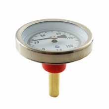 Термометр биметаллический 150°C L=100