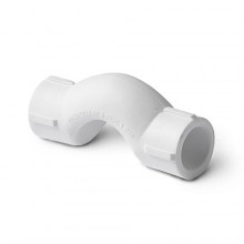 Обводное колено с муфтой, короткое 20 PP-R Rosturplast