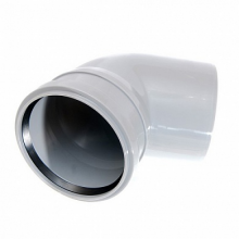 Отвод PP 110х67° Политэк