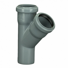 Тройник PP 32х32x45° Политэк