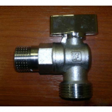 Кран угловой шаровой 1/2' - 1/2' нар/нар OSCAR / TUBOFLEX