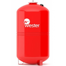 Бак расширительный 100 л для отопления WESTER(верт) (присоединение 1
