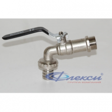 Кран водоразборный шаровой 3/4'' рукоятка, с носиком VRT®