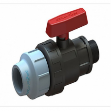 Кран шаровый 40 - 1 1/4' ц/ш ПЭ PN10