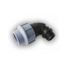 Колено 50х 1 1/2" штуцер ПЭ   UNIDELTA