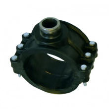 Хомут-врезка125х 1ʺ ПЭ   UNIDELTA