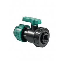 Кран шаровый  32х3/4ʺ  Ц/Г ПЭ POEL-SAN