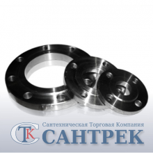 Фланец Ду-100 Ру 10 пл. (к чуг.задв.)
