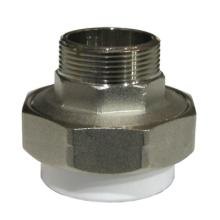 Муфта комб. разъёмная, штуцер 50х1 1/2 PP-R Rosturplast