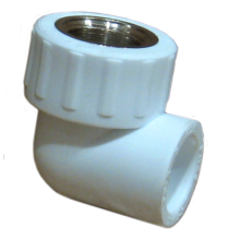Уголок комб. гайка 25х3/4 PP-R Rosturplast