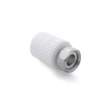 Муфта комб. с накидной гайкой 20х1/2 PP Rosturplast