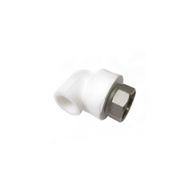 Уголок комб. с накидной гайкой 25х3/4 PP-R Rosturplast