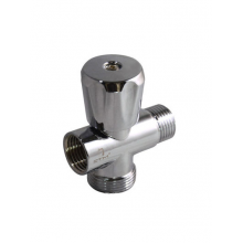 Кран 3-х проходной 1/2х3/4х1/2 г/ш/ш STM (хром)