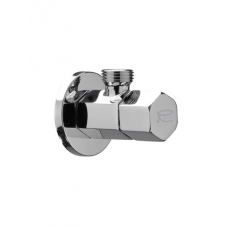 Кран угловой шаровый с керам голоской 1/2-10ц RR 128 E