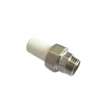Ниппельное соединение 40х1 1/4 штуцер PP-R Rosturplast