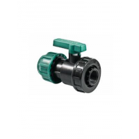 Кран шаровый  50х1 1/2ʺ  Г/Ц ПЭ POEL-SAN 