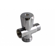 Кран 3-х проходной 1/2х1/2х3/4 ш/ш/г вентильный STM CV301234