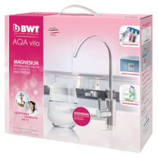 Фильтр магистр. BWT AQA vita Magnesium  3 ступени под мойку с краном