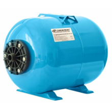 Гидроаккумулятор  Джилекс ГП 14 горизонтальный (пластиковый фланец, синий)