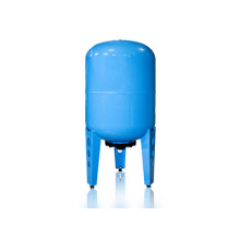 Гидроаккумулятор  Джилекс ВП 100 вертикальный (пластиковый фланец, синий)
