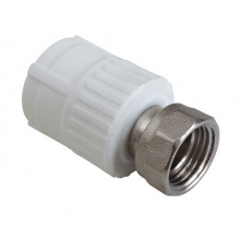 Муфта комб. С НАКИДНОЙ ГАЙКОЙ 32х1 1/4 PP Rosturplast